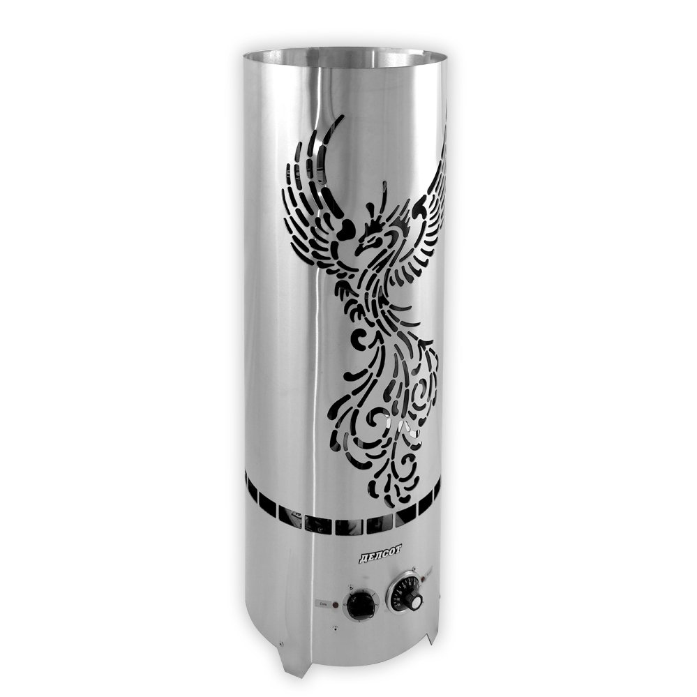 Кaмeнка ЭКМ-1-6 "Жар-птица  LUX Плюс" со встроенным терморегулятором от производителя ЭЛНА ТЭН