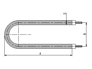 ТЭН 78 А 13 Р 220 Ф2 R 30 штуцера от производителя ЭЛНА ТЭН