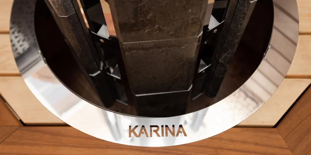 Электрическая печь KARINA Форта Forta 10 Онего Грин от официального дилера ЭЛНА ТЭН