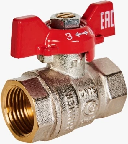 Кран шаровый  D=1/2"(вн.-вн.) "Rommer" от официального дилера ЭЛНА ТЭН