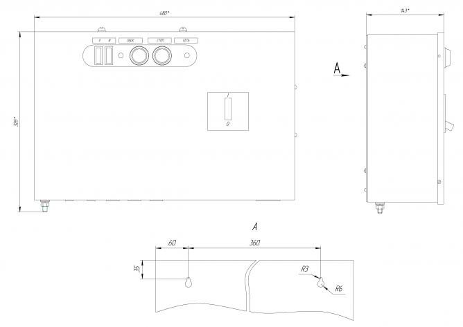 Шкаф управления ШУК-100 от производителя ЭЛНА ТЭН