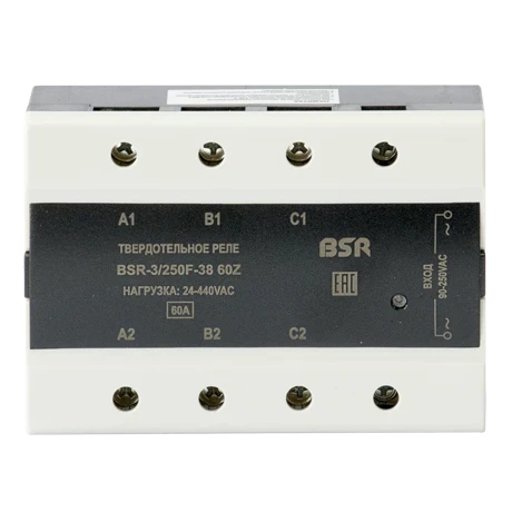 Реле твердотельное BSR-3/250F-38 60Z от официального дилера ЭЛНА ТЭН