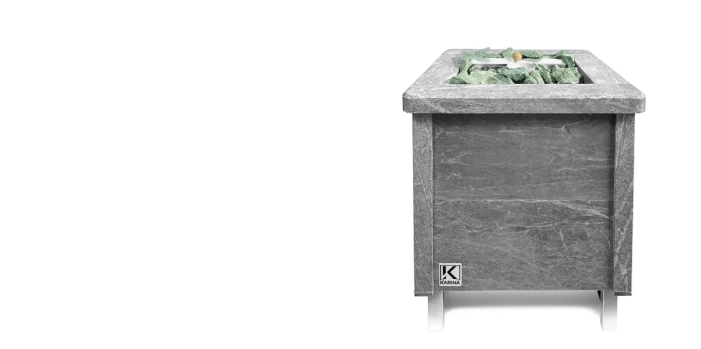 Электрическая печь KARINA Квадро Quadro 9 Талькохлорит от официального дилера ЭЛНА ТЭН